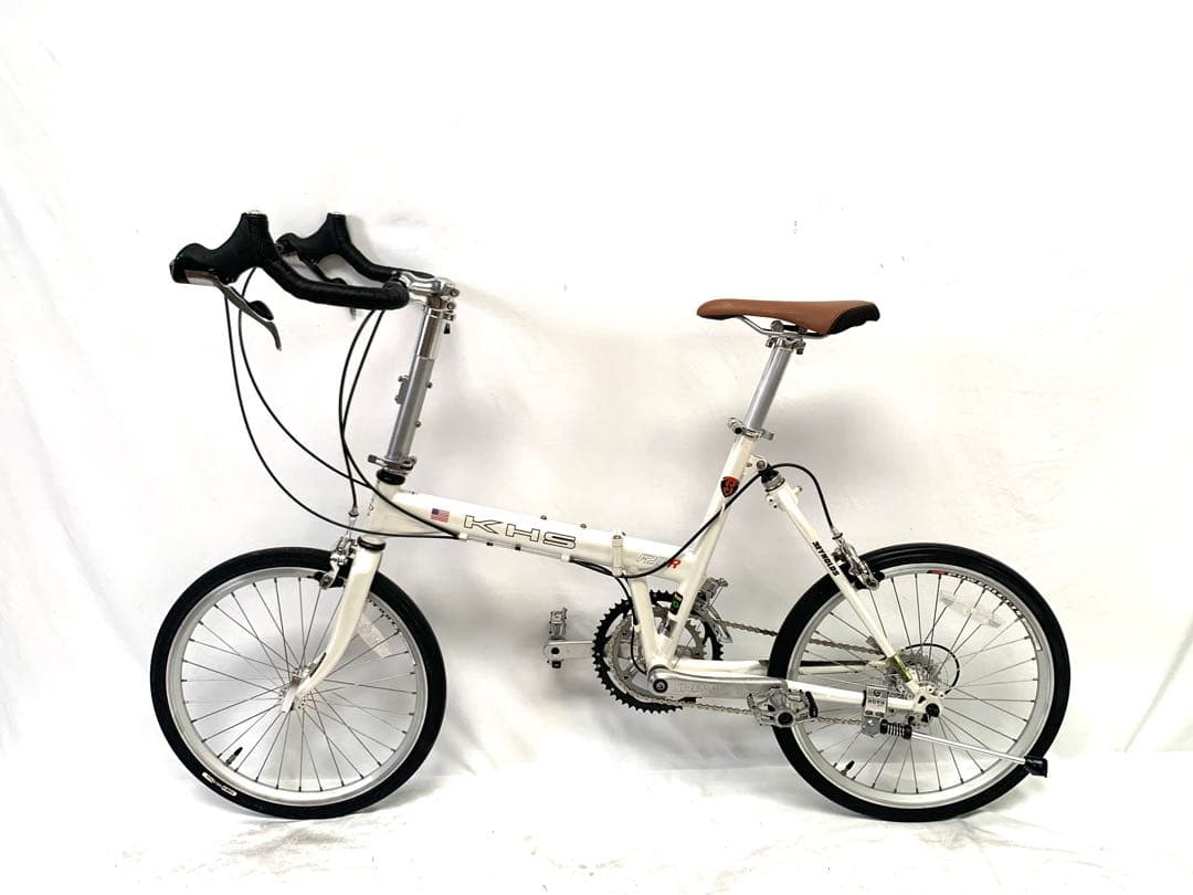 【即乘】KHS 折り畳み自転車REYNOLDS18速 20インチミニベロ小径車
