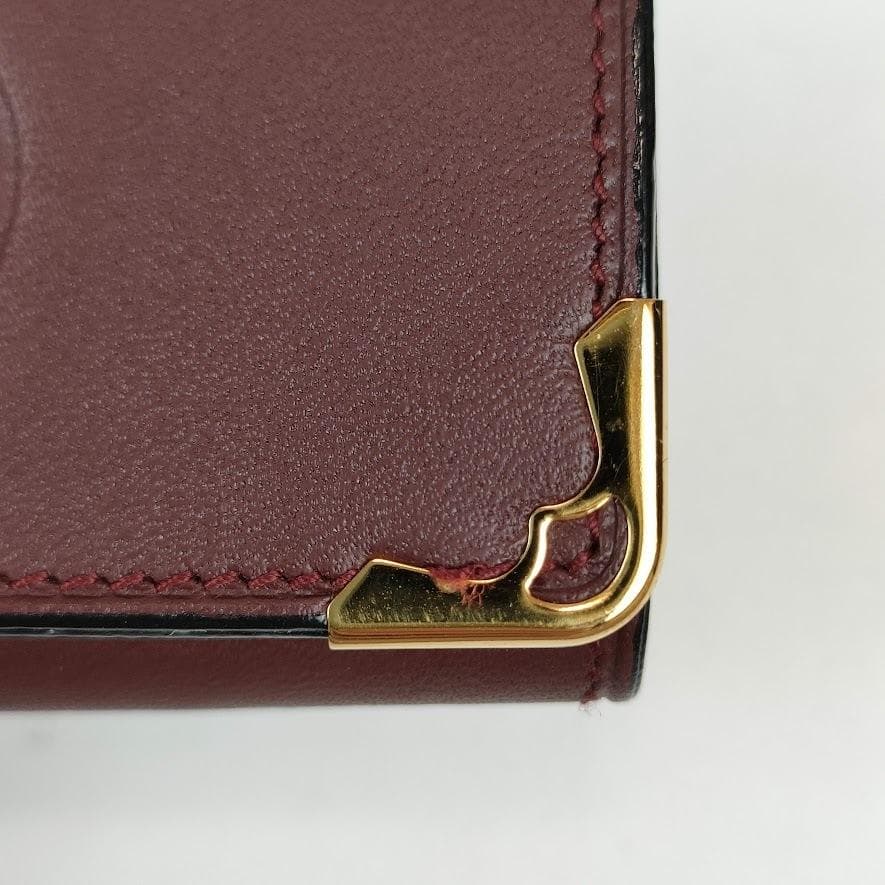 新品未使用 Cartier カルティエ マストライン 4連 キーケース レザー