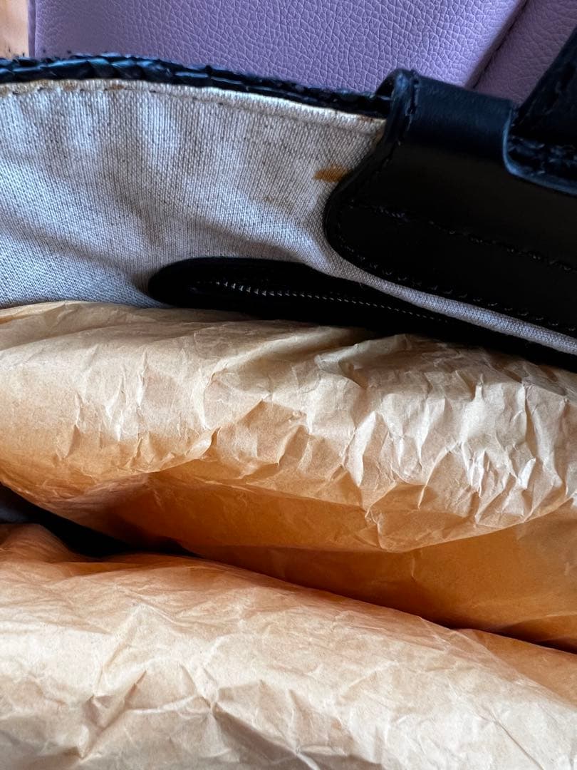 Tod'sトッズ　レザーコンビ　ラフィアかごバッグ