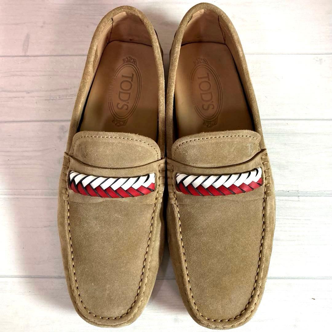 極美品■トッズ■ドライビングシューズ✨サドルローファー ゴンミーニ