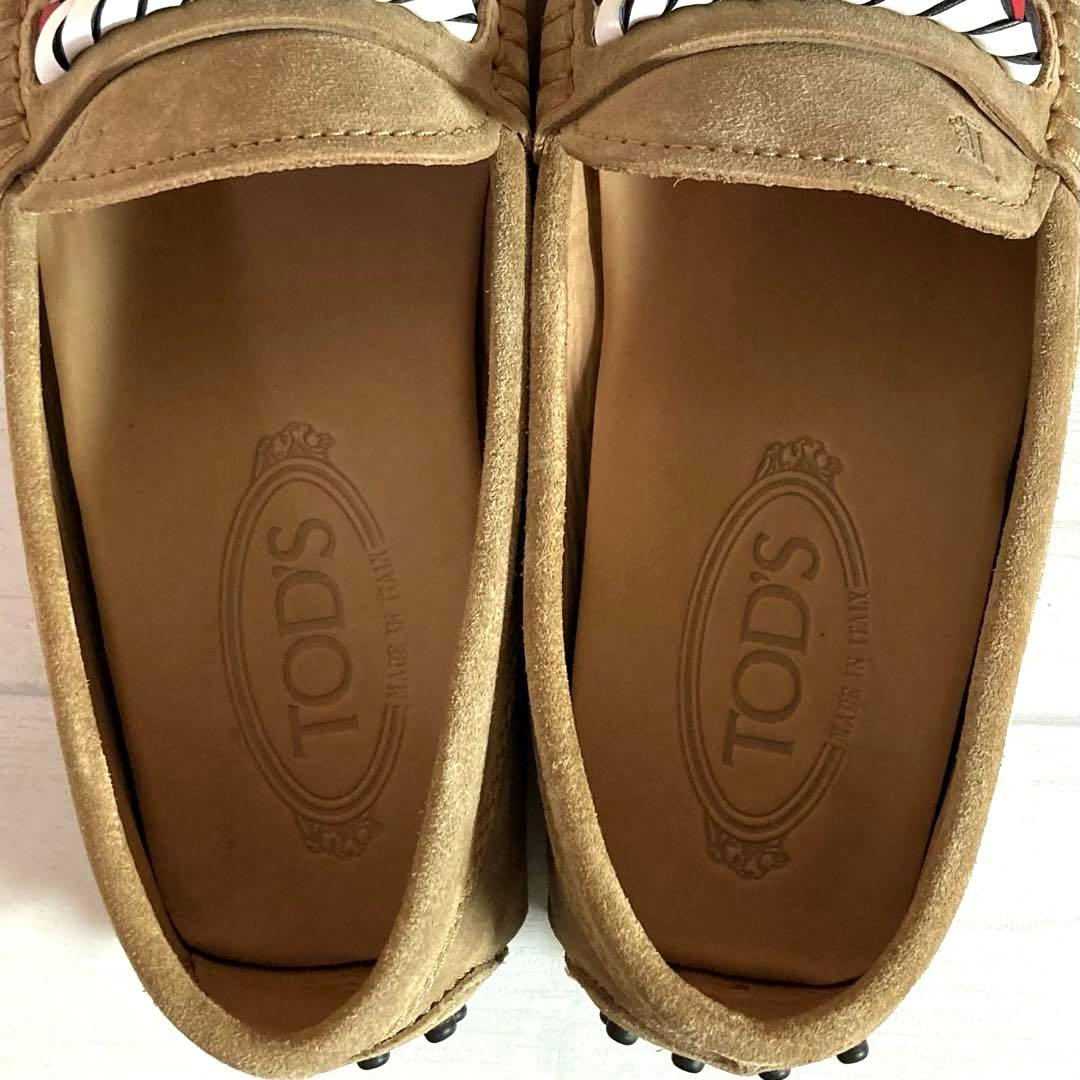 極美品■トッズ■ドライビングシューズ✨サドルローファー ゴンミーニ