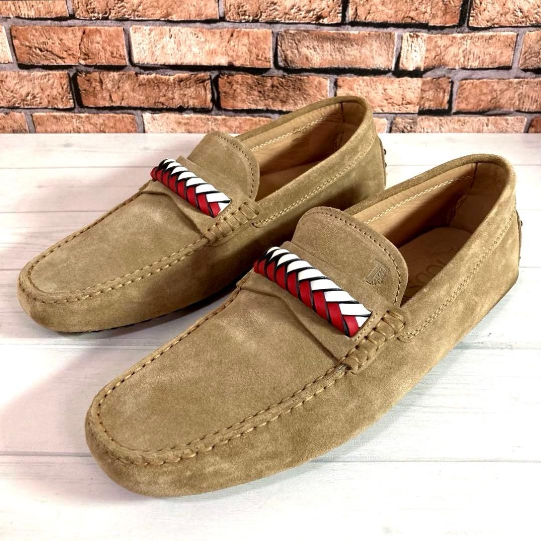 極美品■トッズ■ドライビングシューズ✨サドルローファー ゴンミーニ