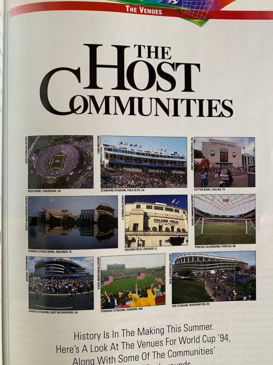 入手不可能！World Cup USA 94 公式プログラム