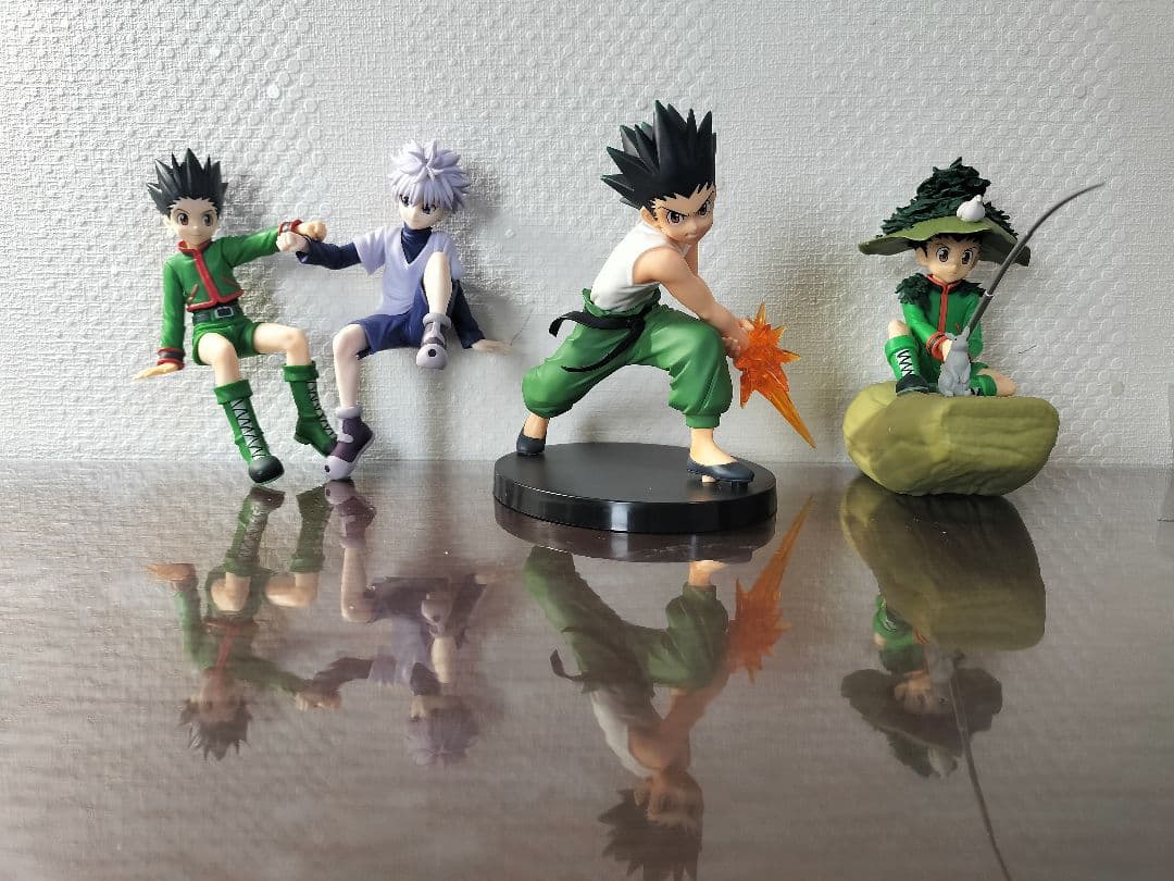 ハンターハンター　キルア　ゴン　フィギュア