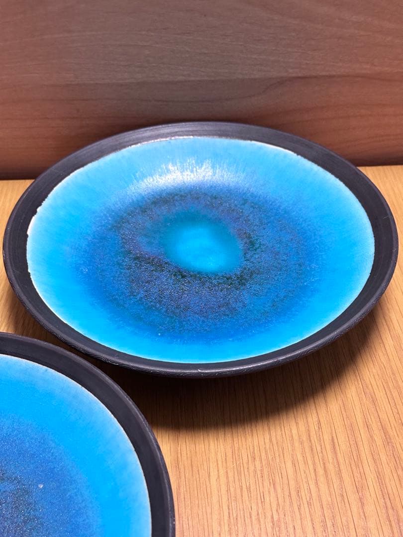 S*l様 陶房　火風水　ひふみ　やちむん　沖縄　丸皿