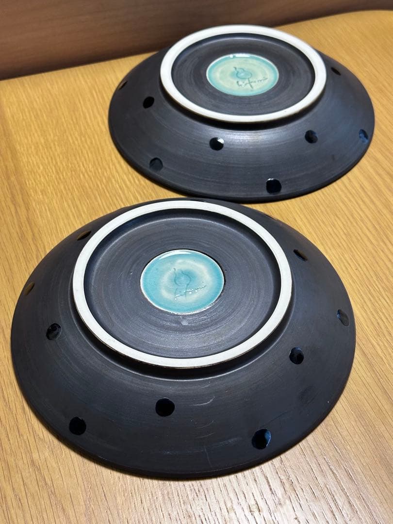 S*l様 陶房　火風水　ひふみ　やちむん　沖縄　丸皿