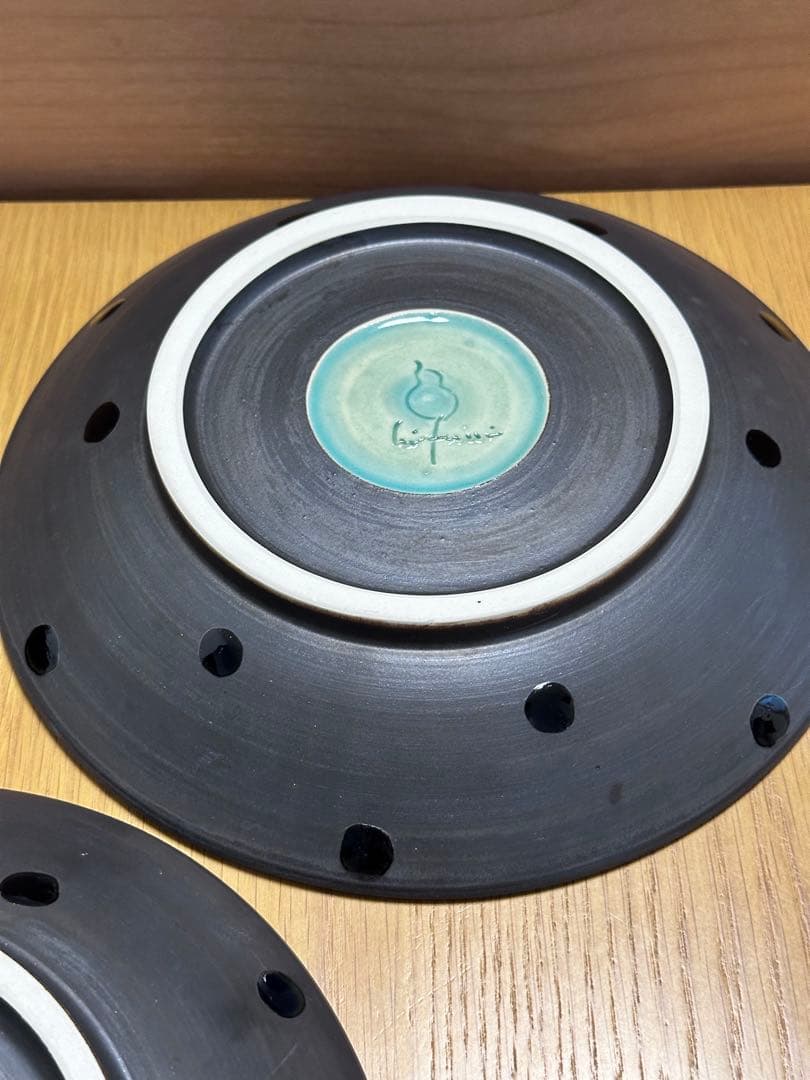 S*l様 陶房　火風水　ひふみ　やちむん　沖縄　丸皿