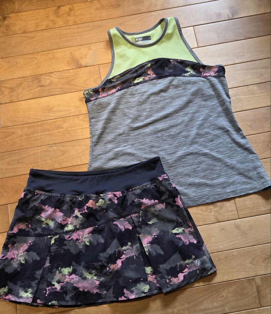 lija セットアップ　スコート　タンク　リージャ　テニス