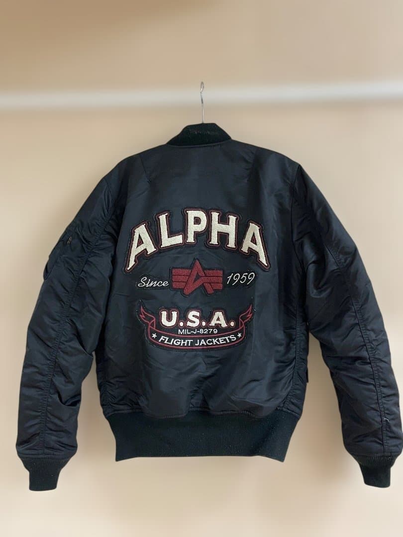 ALPHA MA-1 アルファ フライトジャケット 赤タグ