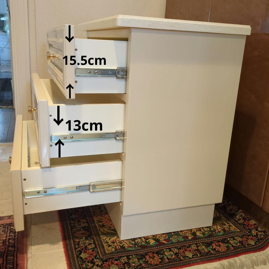 キャビネット　サイドボード　サイドテーブル　白　ホワイト　サイドキャビネット