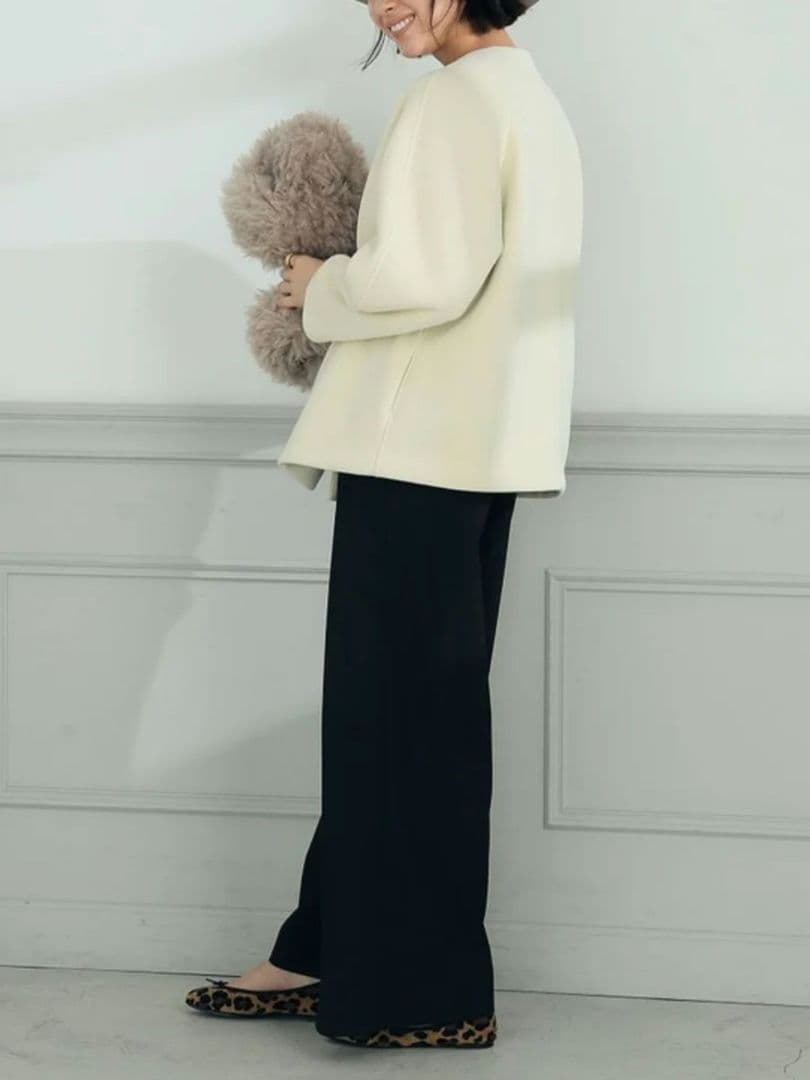 【新品タグ付】2nd NOLLYES　ウォッシャブルダンボールブルゾン