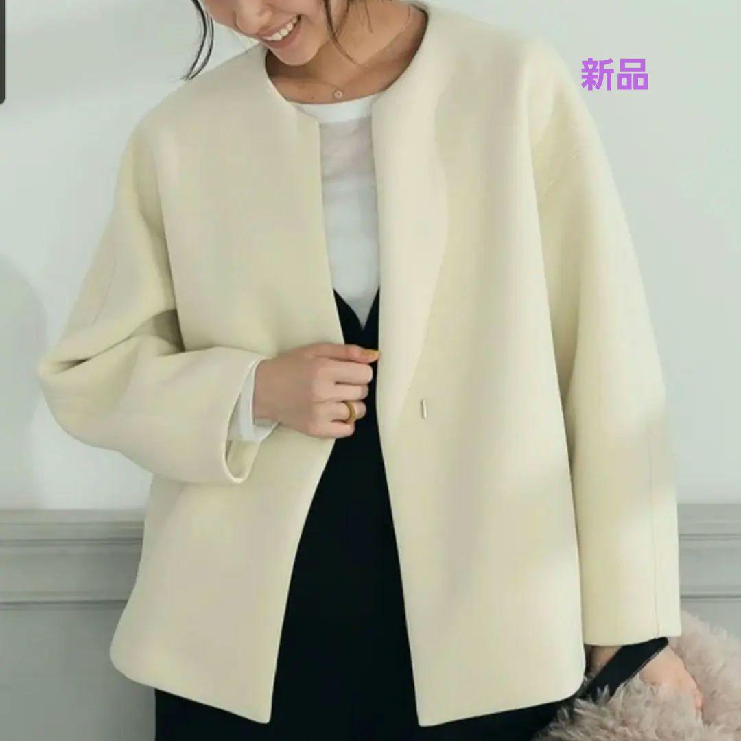 【新品タグ付】2nd NOLLYES　ウォッシャブルダンボールブルゾン