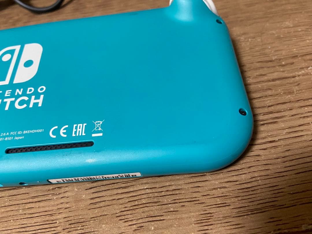 Nintendo Switch Lite ターコイズ 充電器付き