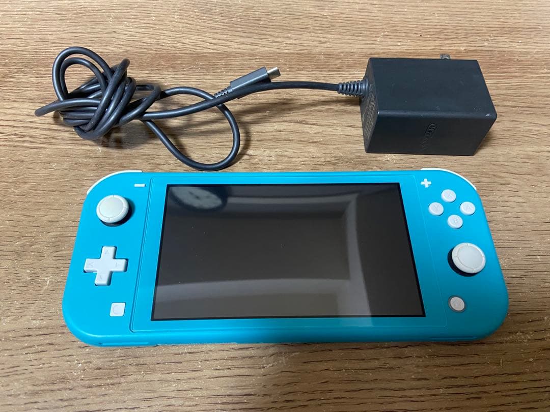 Nintendo Switch Lite ターコイズ 充電器付き