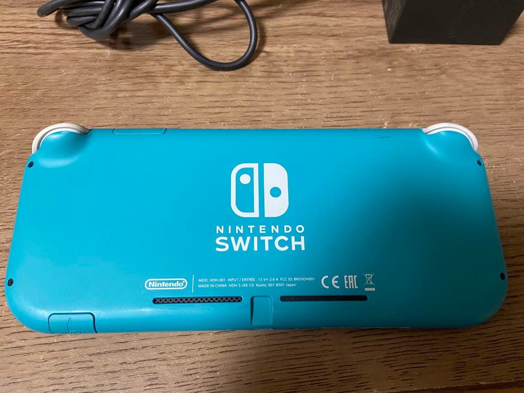Nintendo Switch Lite ターコイズ 充電器付き