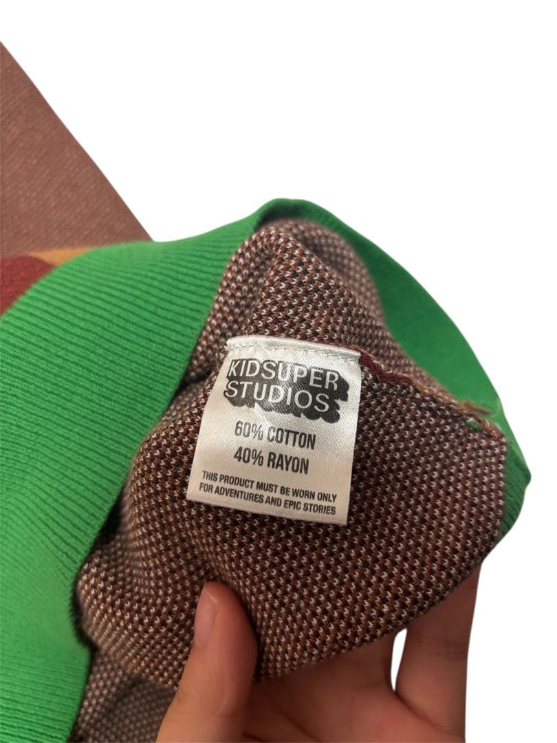 KidSuper Studios アートポロシャツ 半袖