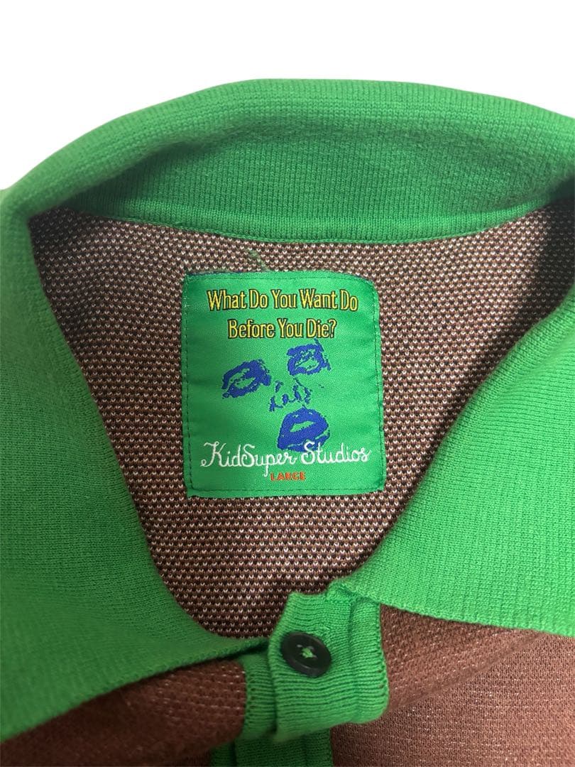 KidSuper Studios アートポロシャツ 半袖