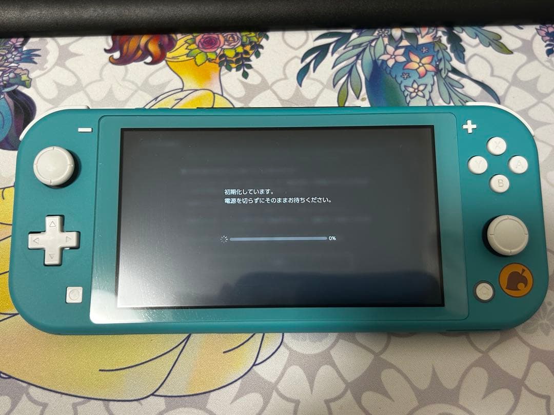 SwitchLite どうぶつの森セットまめきち&つぶきちアロハ柄
