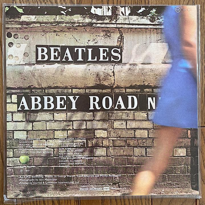 【美品】ビートルズ フランス盤 「ABBEY ROAD」カラー・レコード