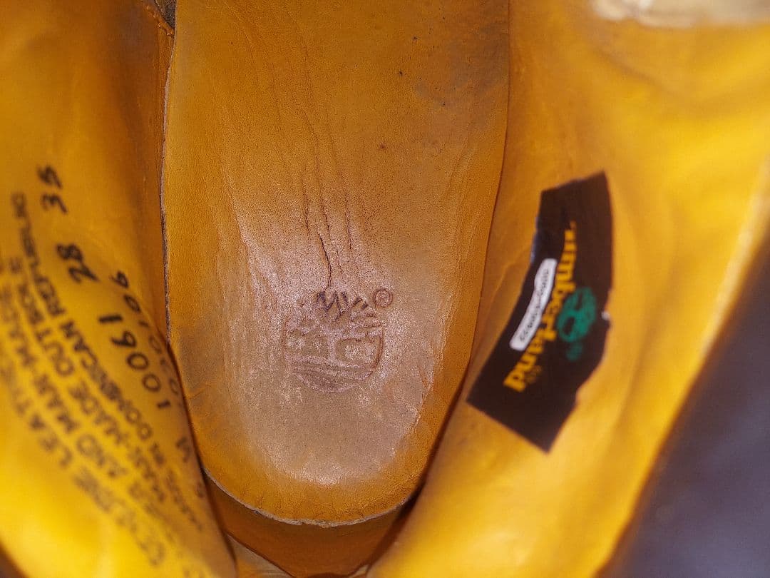 ティンバーランド Timberland6インチイエローブーツ プレミアム8.5W