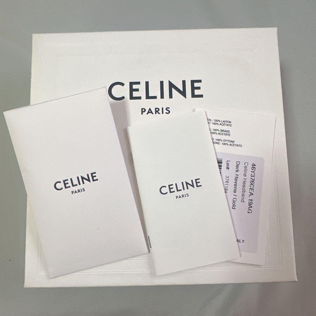 CELINE ヘアアクセサリー ヘッドバンド カチューシャ