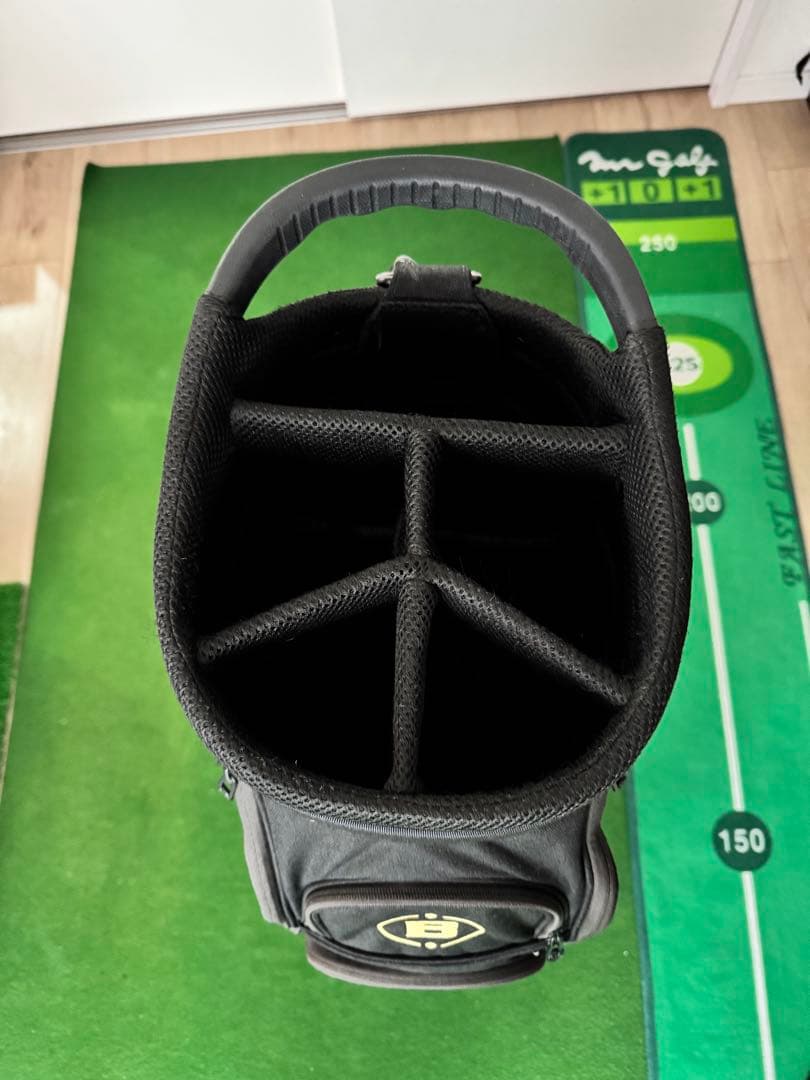 M*様 限定⭐︎三浦技研BRIEFING ゴルフキャディバッグ ブラック/ゴール