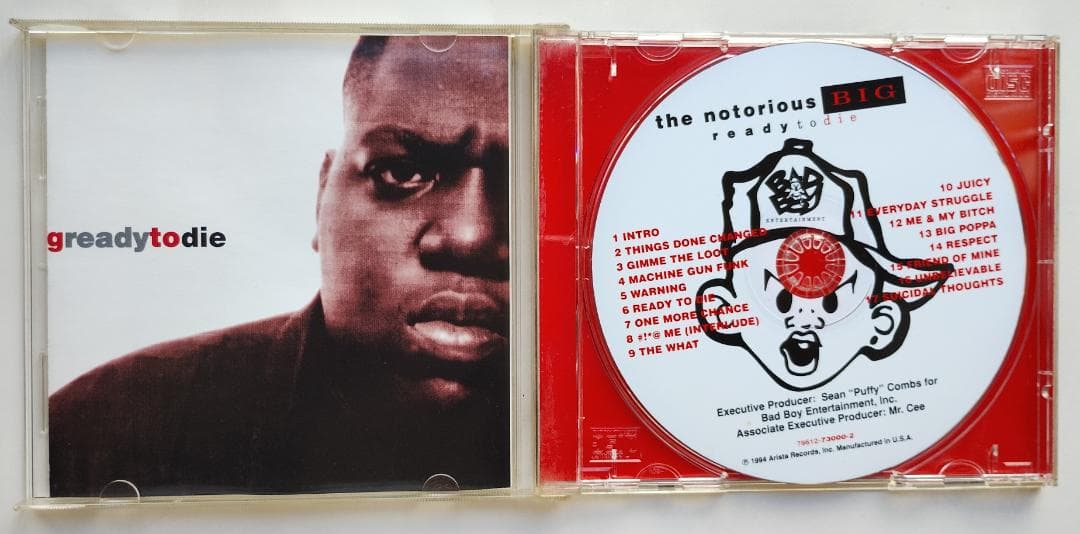 洋楽 the notorious BIG ready to die