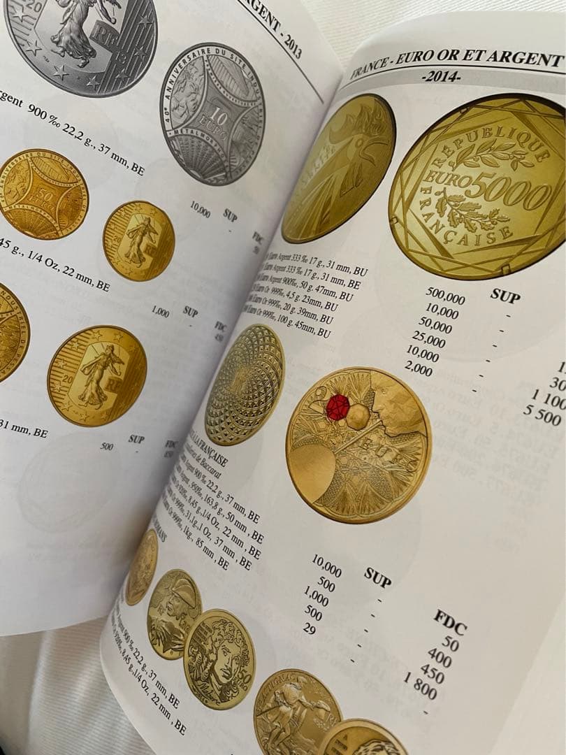 [必携］フランスカタログ/FrenchCoinCatalog「希少」