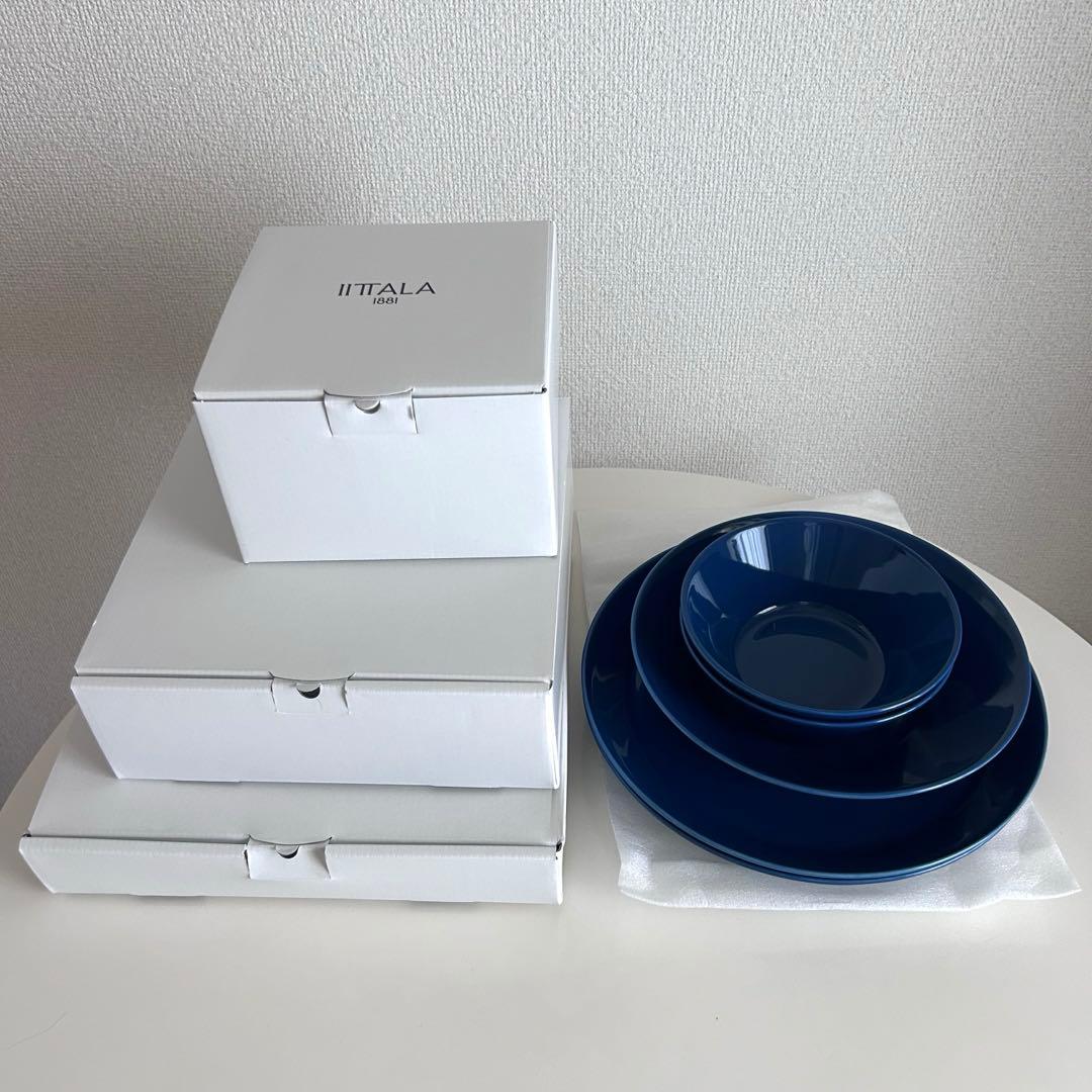  teema ヴィンテージブルー 食器セット 5点