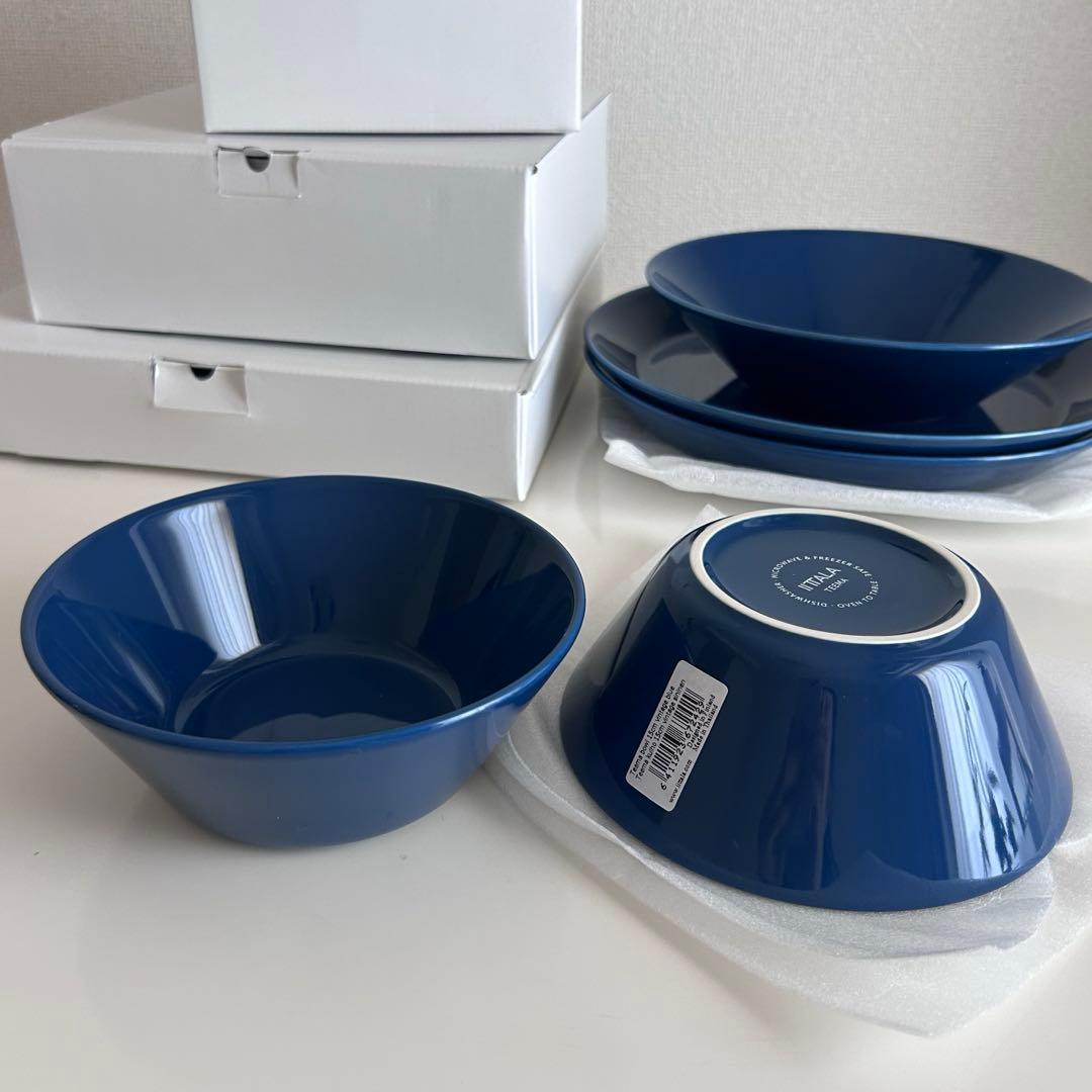  teema ヴィンテージブルー 食器セット 5点