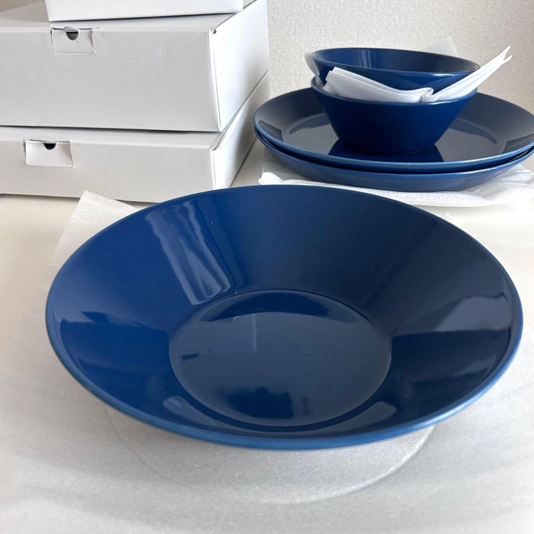  teema ヴィンテージブルー 食器セット 5点