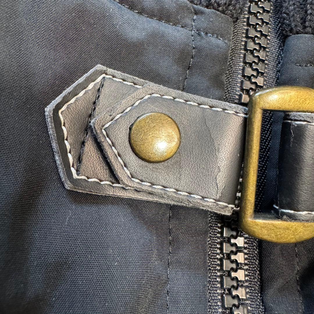 バーバリー Burberry ダウンベスト ノバチェック ホースロゴ 160A黒