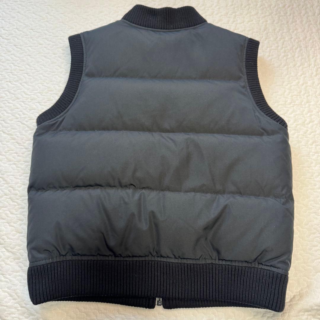 バーバリー Burberry ダウンベスト ノバチェック ホースロゴ 160A黒