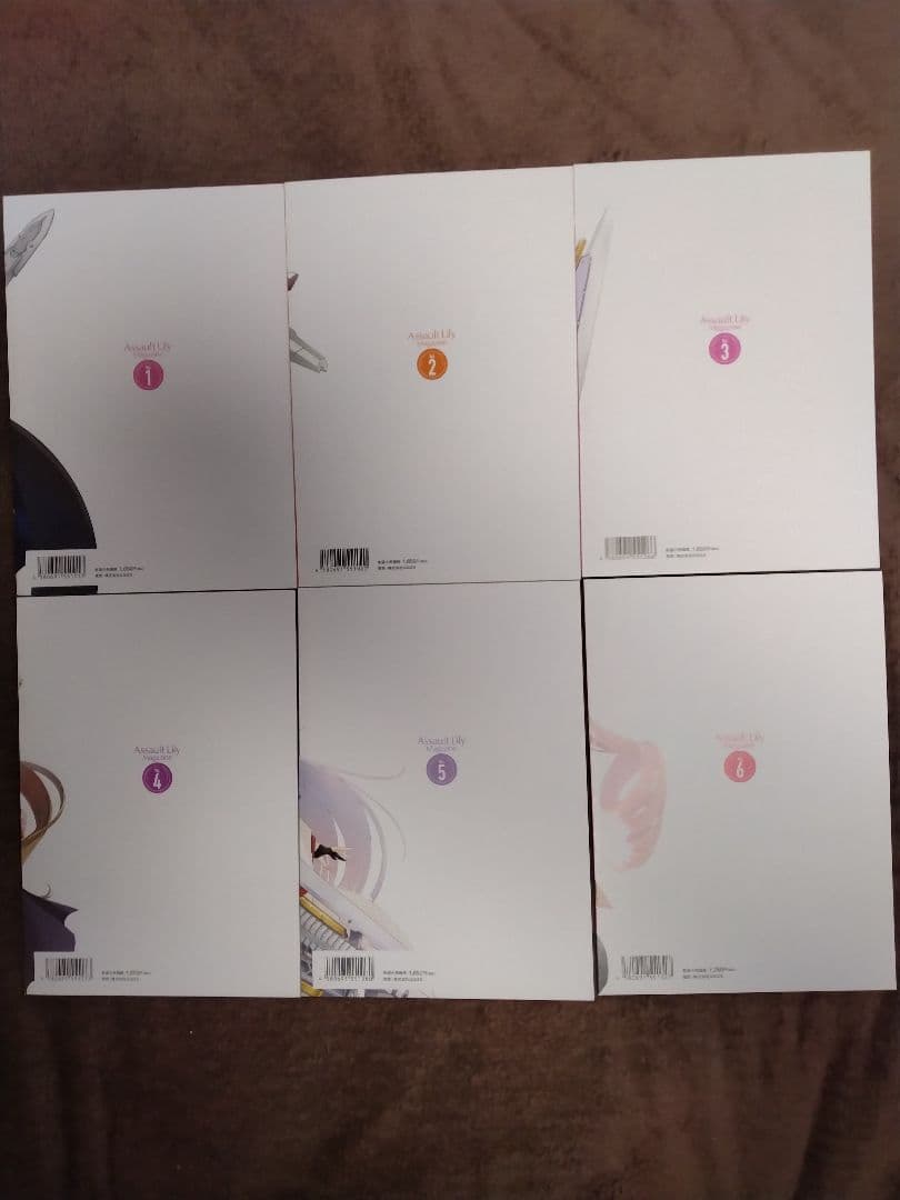 アサルトリリィマガジン　Vol.1〜Vol.6　セット