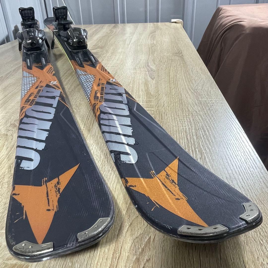 ATOMIC164cm SALOMON26/26.5cm スキーセット