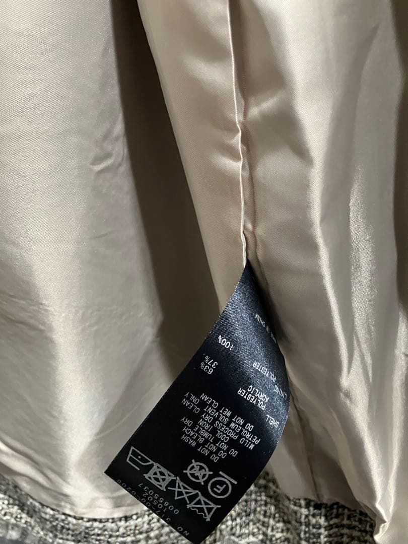 SHIPS ノーカラージャケット グレー系