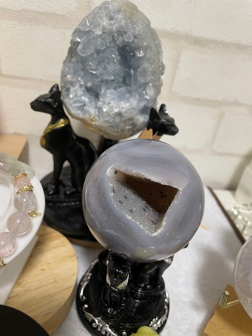 天然石オブジェ^ - ^ノ