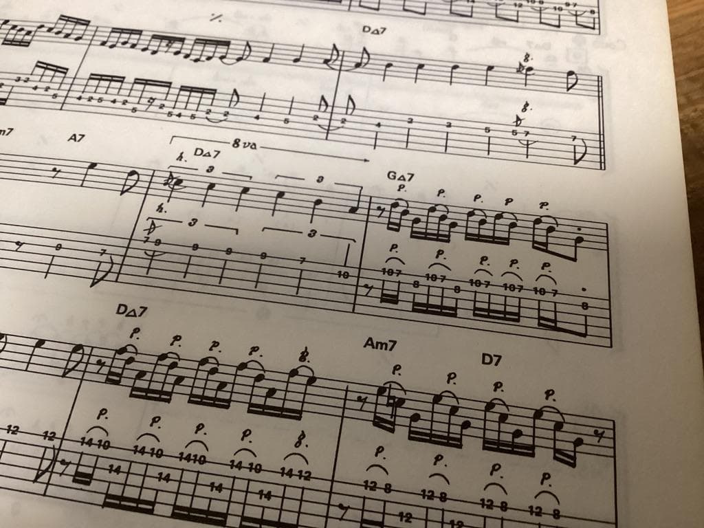 ★楽譜/ラリーコリエル/LARRY CORYELL/タブ譜/ギタースコア