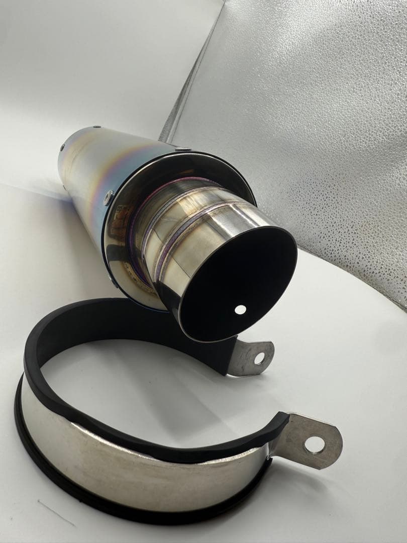 K2-tec 60.5φ汎用マフラー （バンド付き）