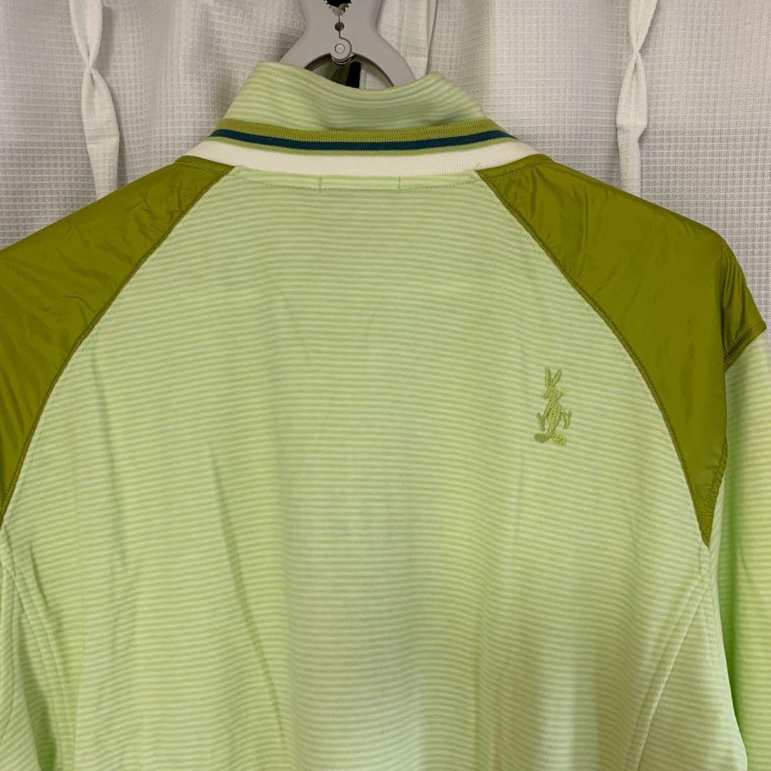 GREEN CLUBS サイズ5ハーフジップ ストライプ メンズウェア