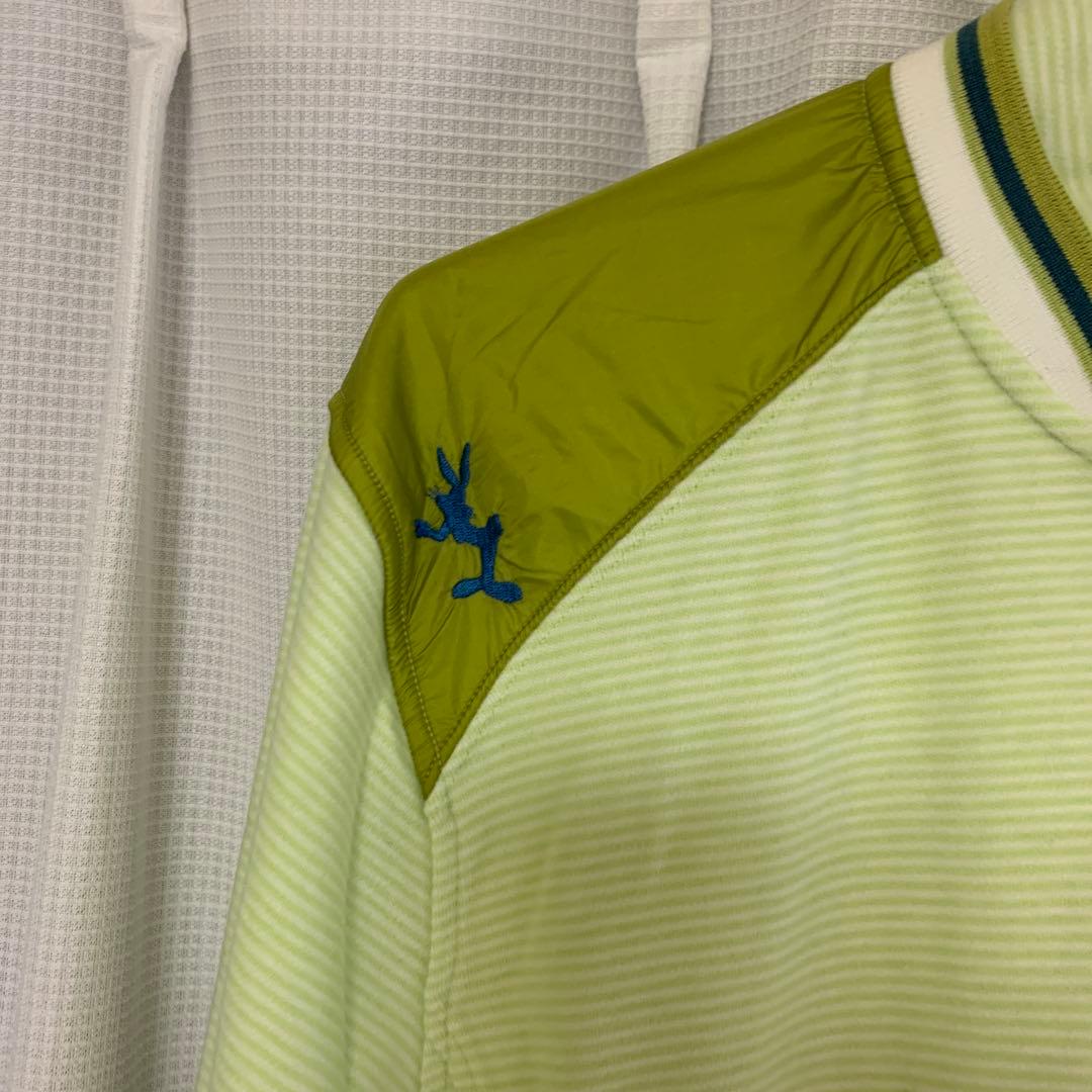 GREEN CLUBS サイズ5ハーフジップ ストライプ メンズウェア