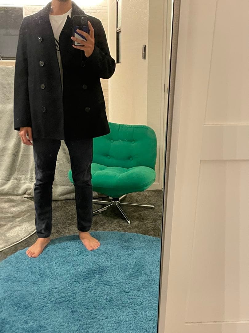 MACKINTOSH ネイビー ピーコート