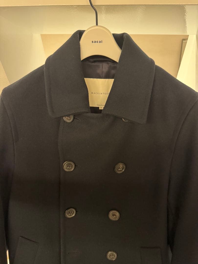MACKINTOSH ネイビー ピーコート