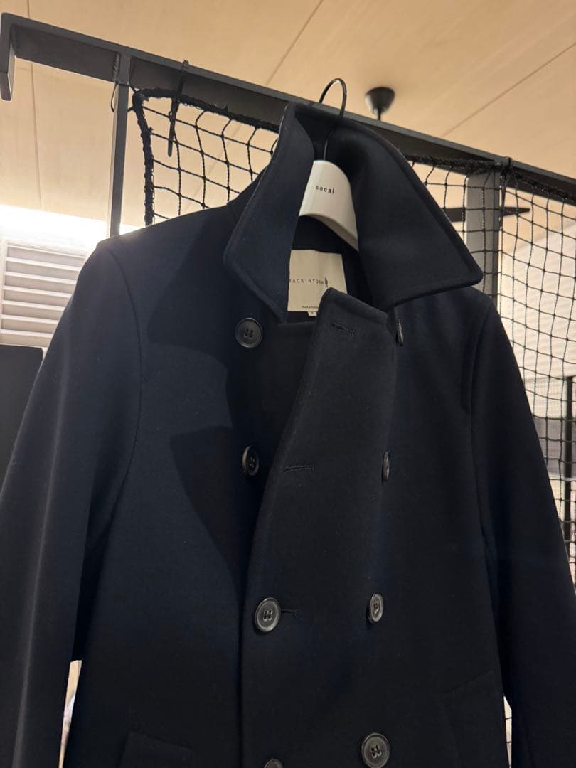 MACKINTOSH ネイビー ピーコート