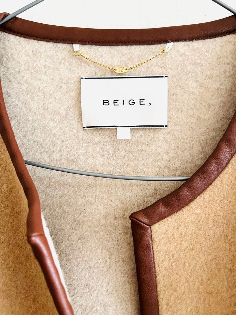 Jeff Beckerウールポンチョコート