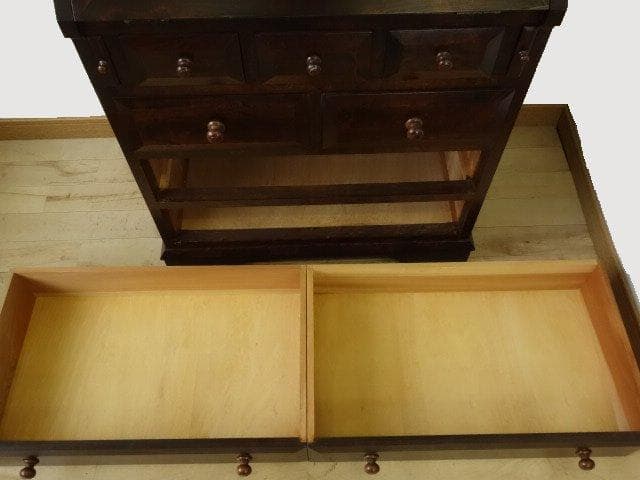 松本民芸家具　ライティング　ビューロー　USED　再塗装済