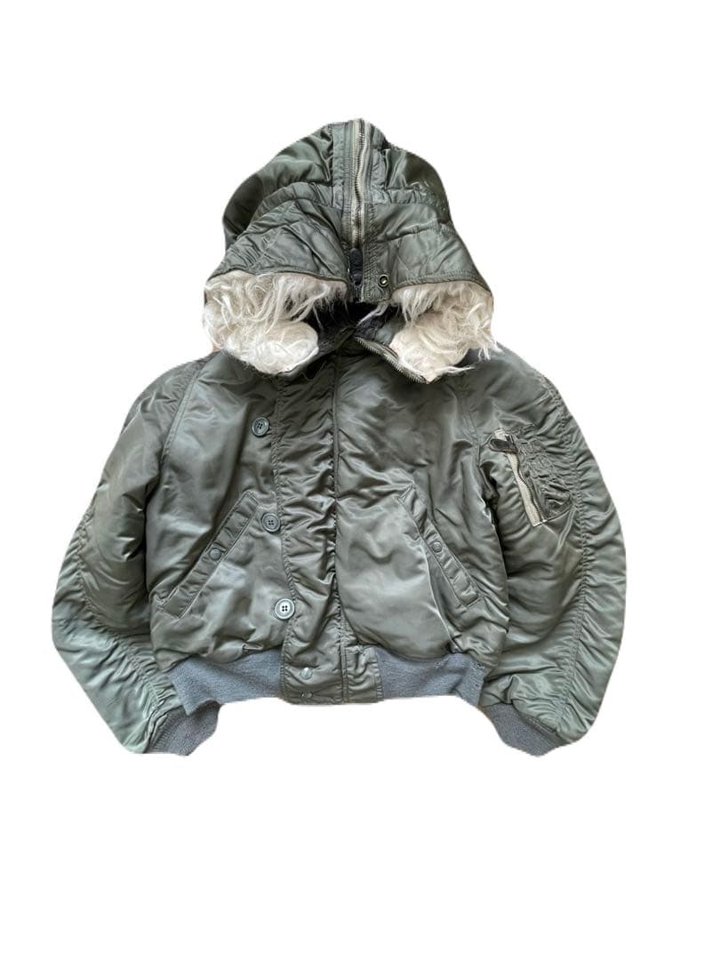 70s n-2b フライトジャケット 実物