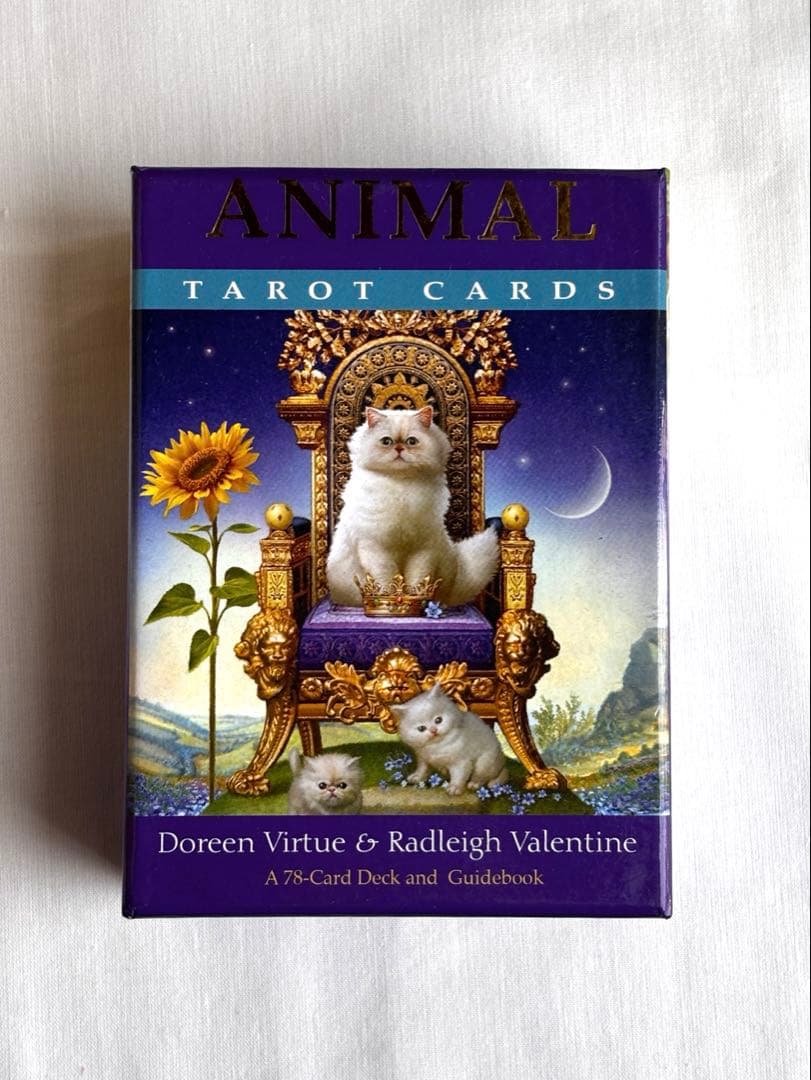 【正規品タロットカード】アニマルタロットカード　英語版