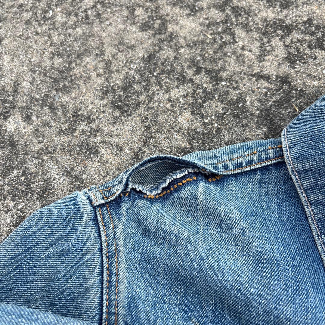 60s LEVI'S 70505 BIGE 4th デニム ジャケット 極東