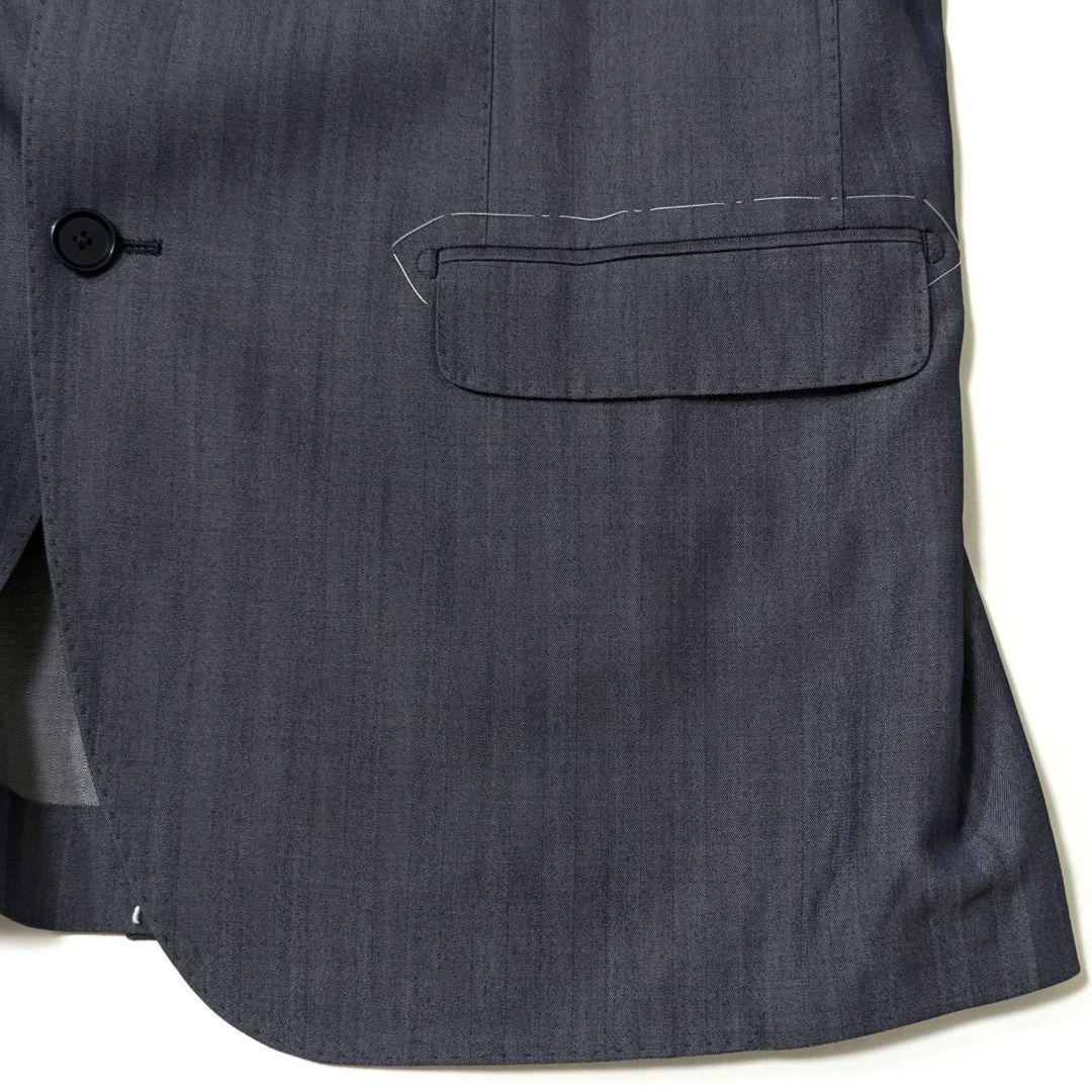 超高級約8万★未使用★TOMORROWLAND　シャンブレーテーラードジャケット